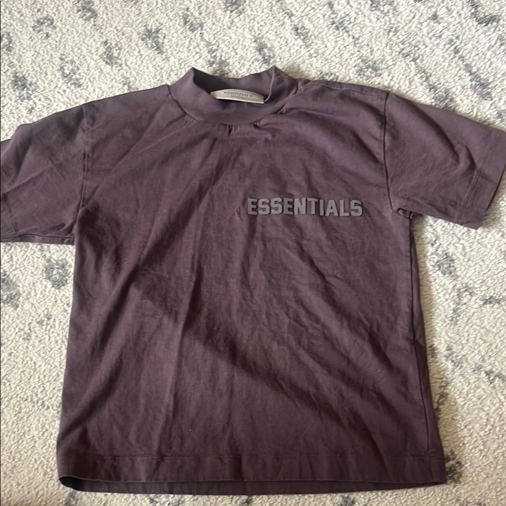 Essentials Purple Short Sleeve Tee